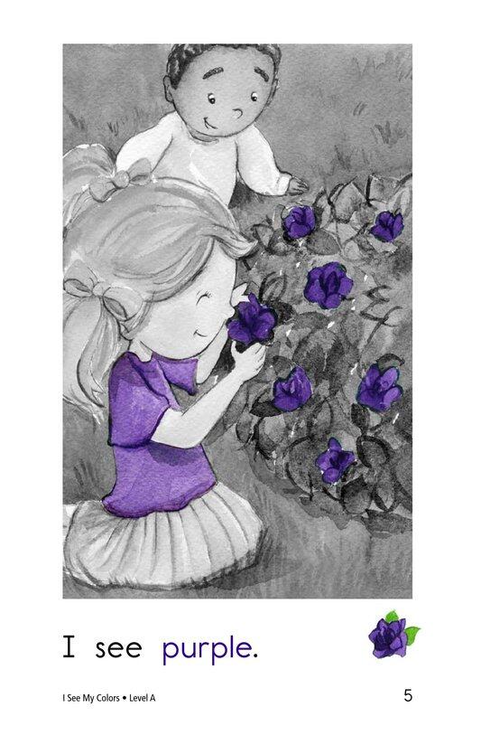 I See My Colors绘本故事第5页