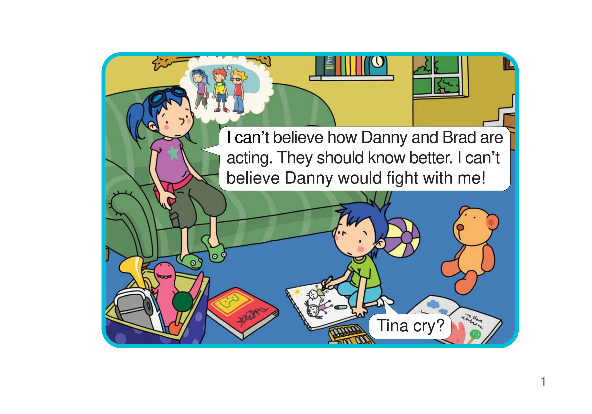 Tina’s Tears绘本故事第3页