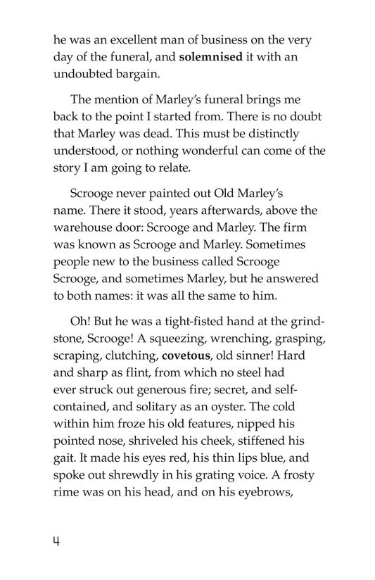 A Christmas Carol (Part 1)绘本故事第4页
