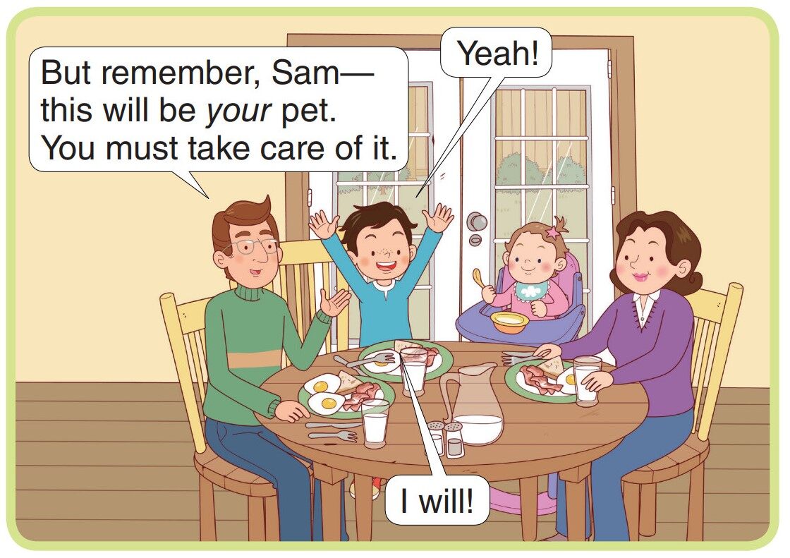 The Perfect Pet绘本故事第4页