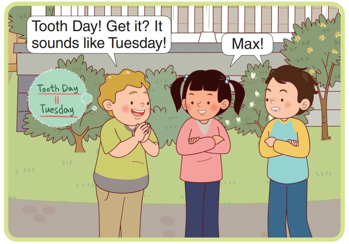 Thanks, Lucky!绘本故事第5页