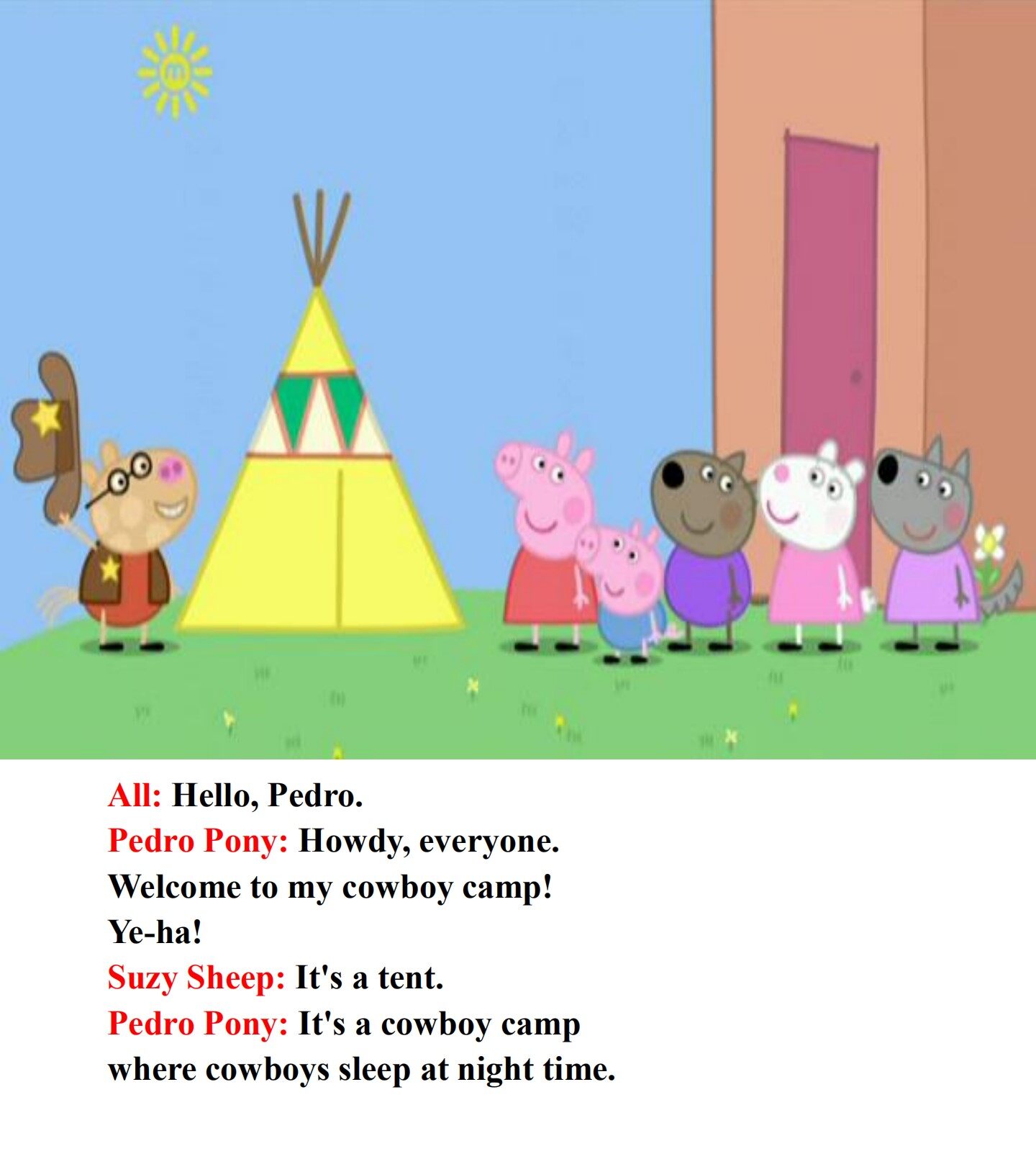 Pedro the Cowboy绘本故事第4页