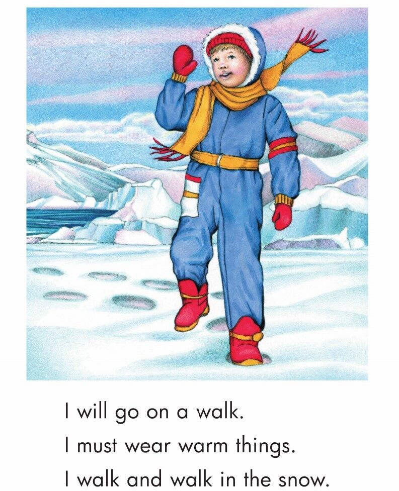 My Walk in Antarctica绘本故事第3页