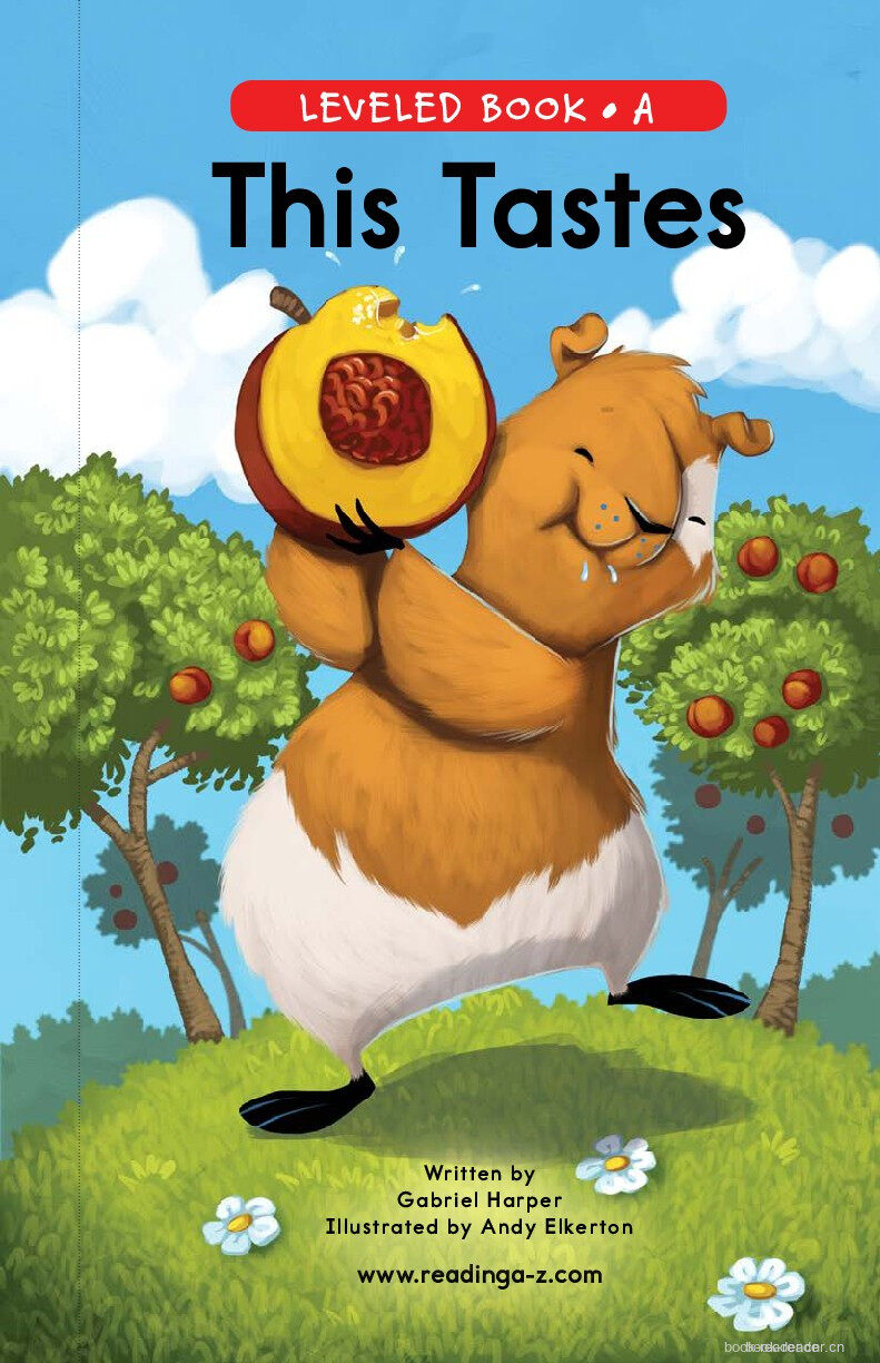 This tastes	绘本故事第2页