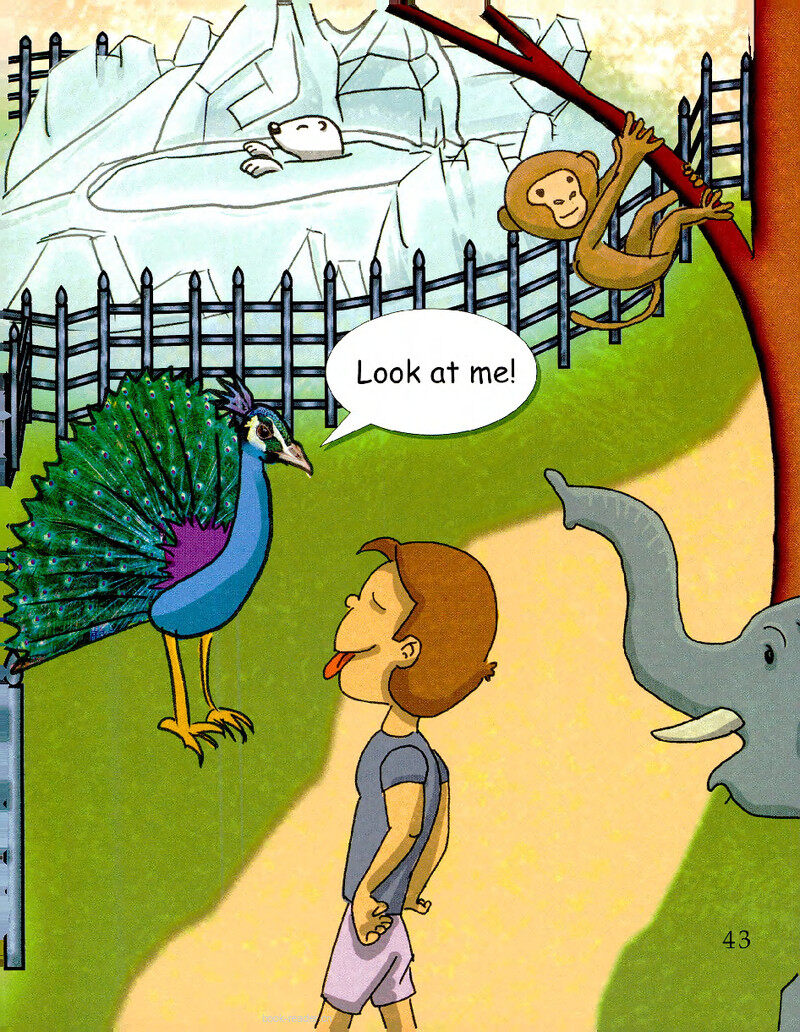 Zoo Animals绘本故事第3页