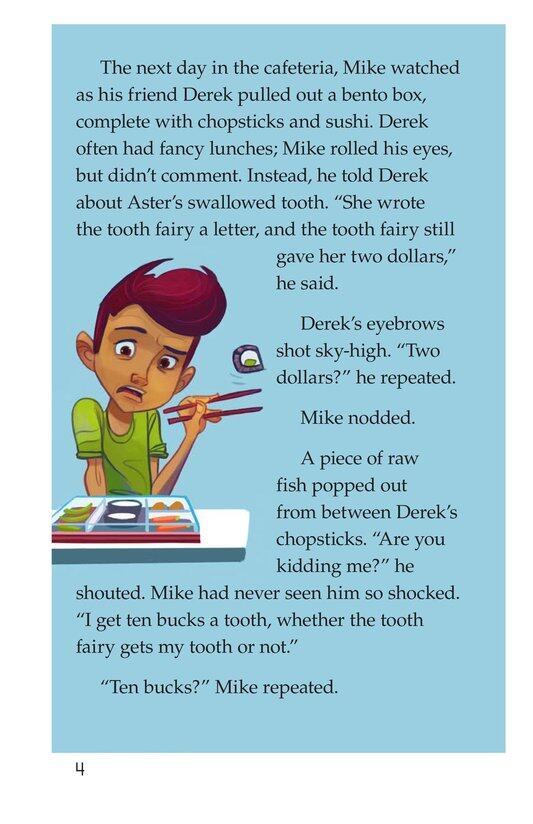Book 5 No Fair,Tooth Fairy绘本故事第4页