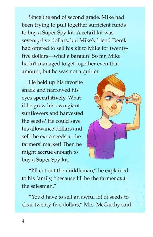 Book 3 Seeds and Sunflowers绘本故事第4页