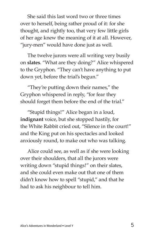 Alice's Adventures in Wonderland (Part 9)绘本故事第5页