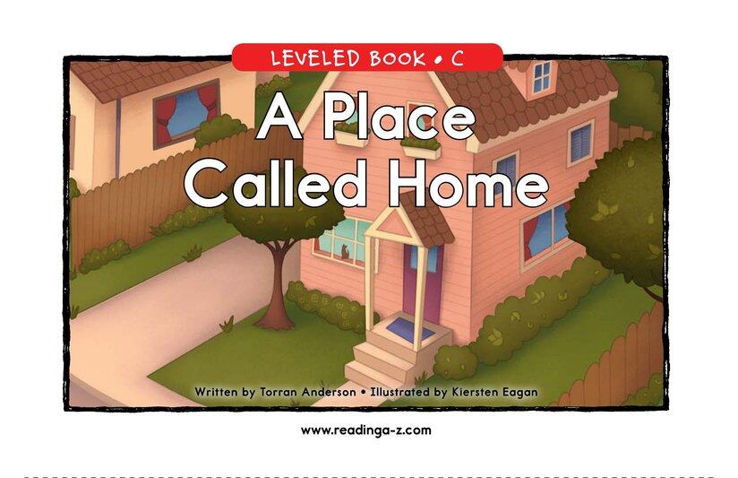A Place Called Home绘本故事第2页