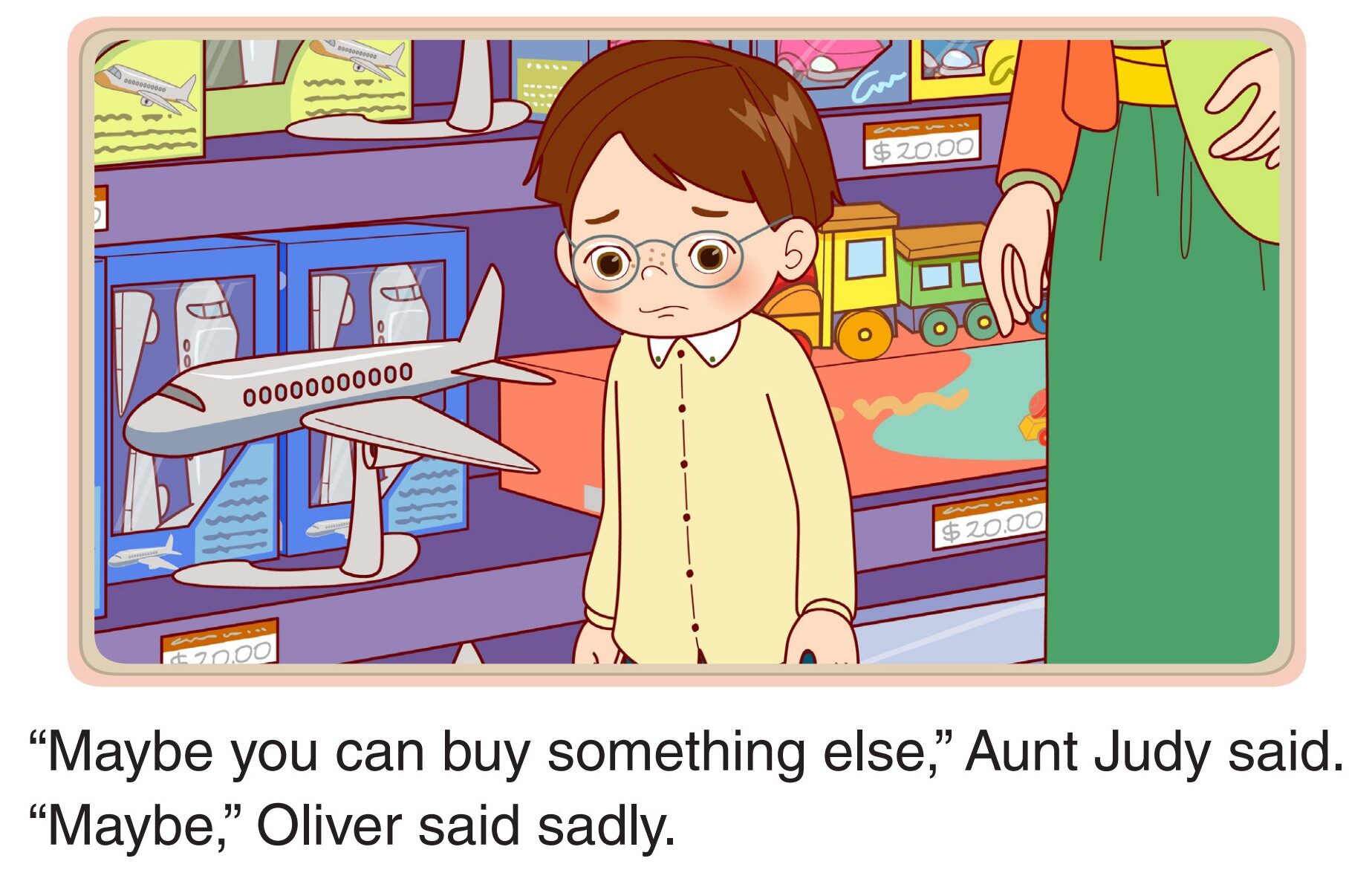 At the Mall绘本故事第4页