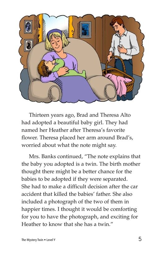 The Mystery Twin绘本故事第4页