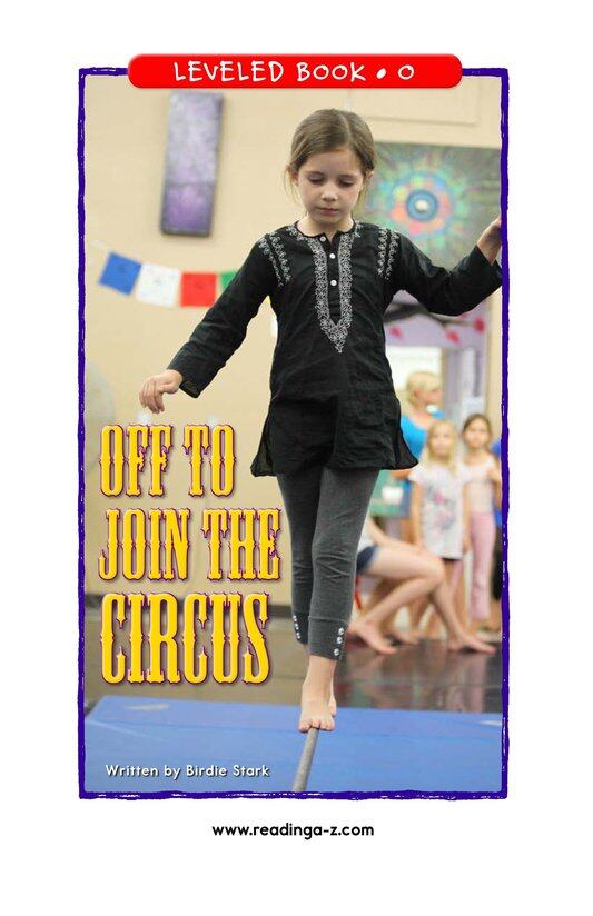 Off to Join the Circus绘本故事第2页
