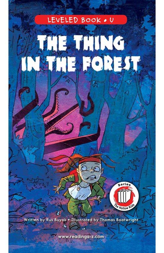 The Thing in the Forest绘本故事第2页