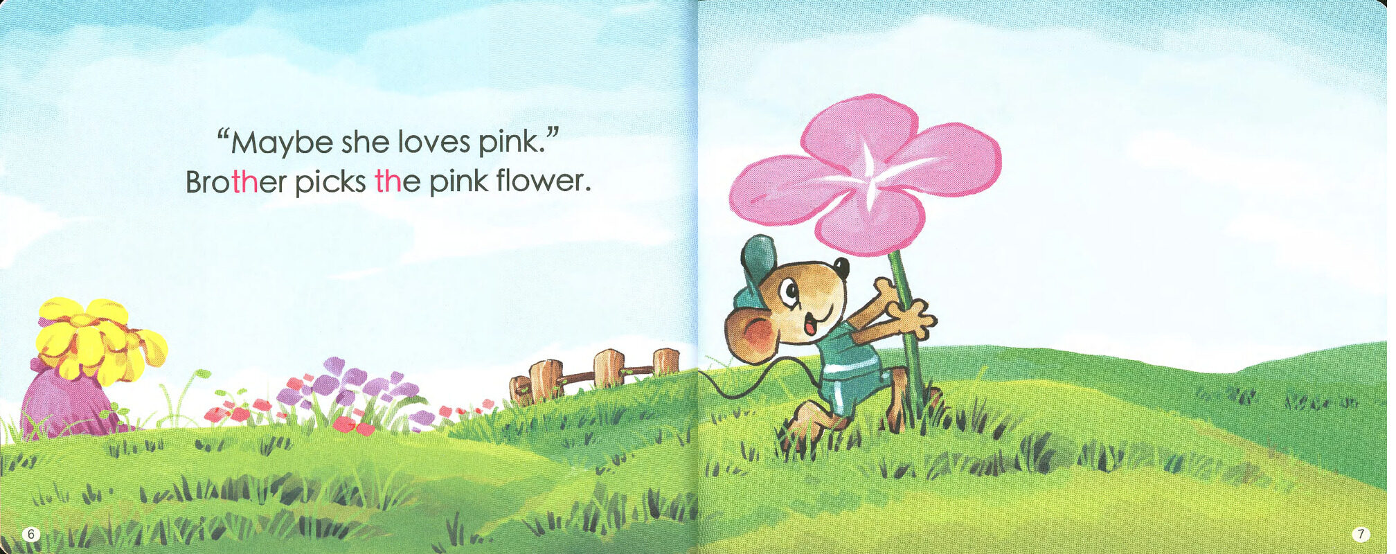 Flowers for mother绘本故事第5页