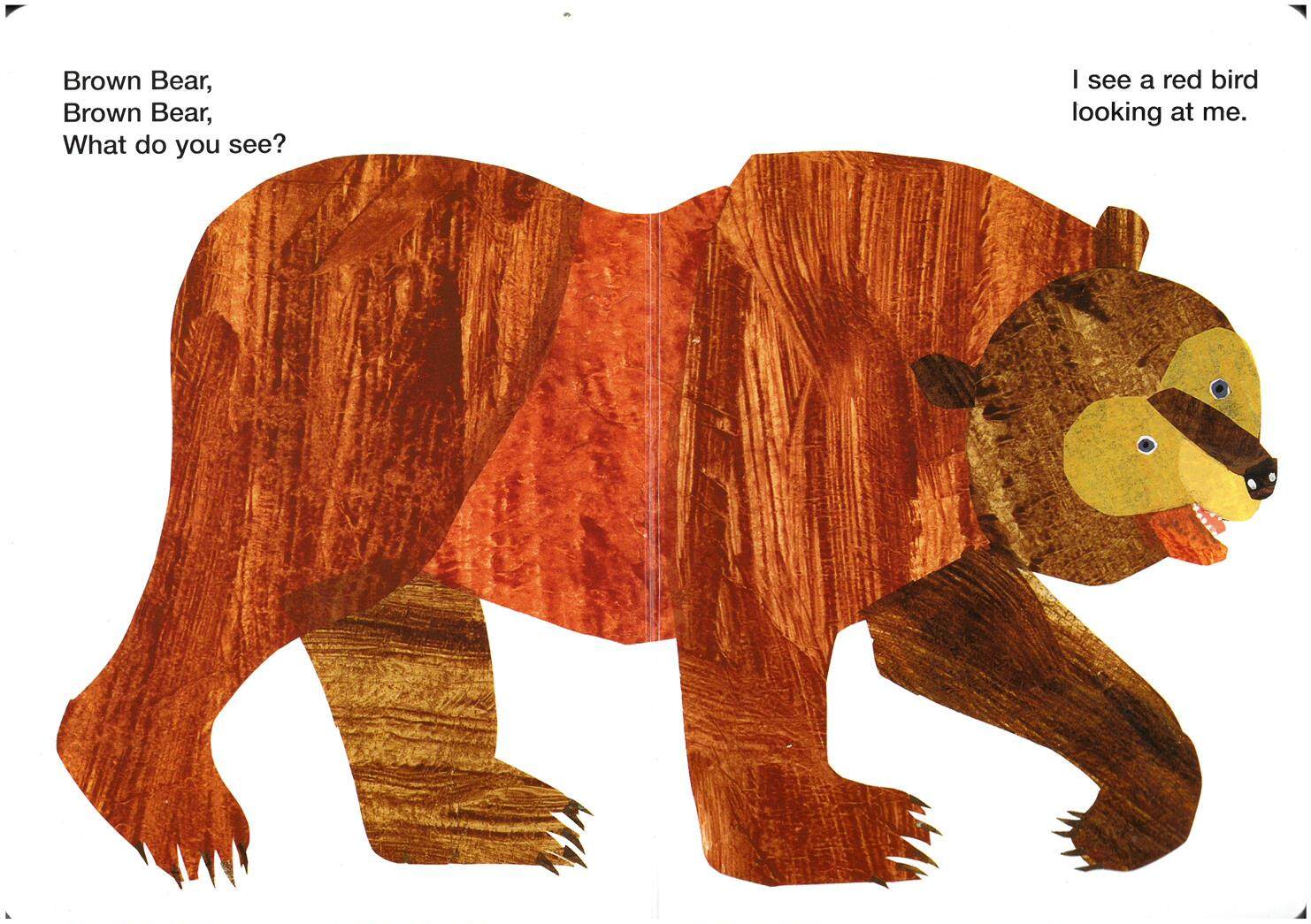 Brown Bear Brown Bear What Do You See绘本故事第4页