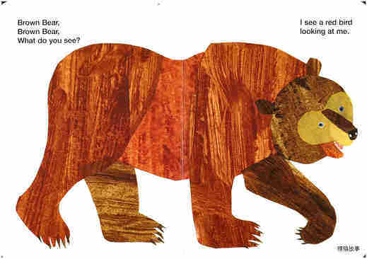 Brown Bear Brown Bear What Do You See绘本故事第4页