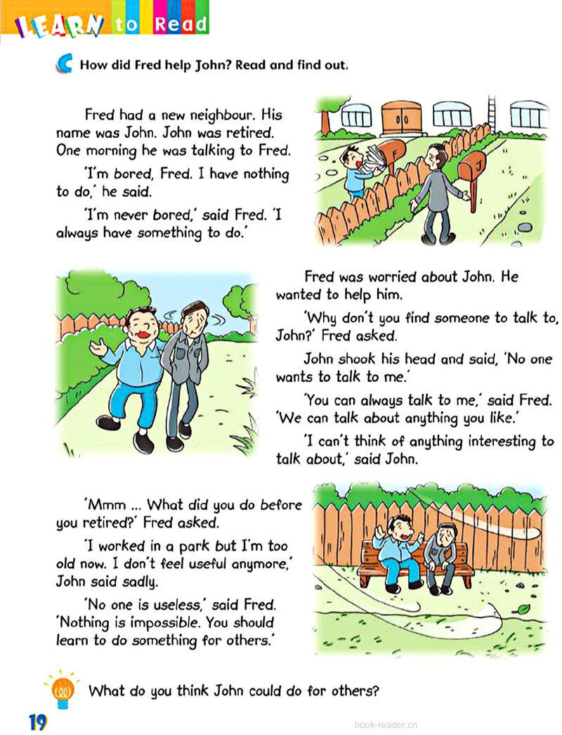 3 Getting advice绘本故事第5页