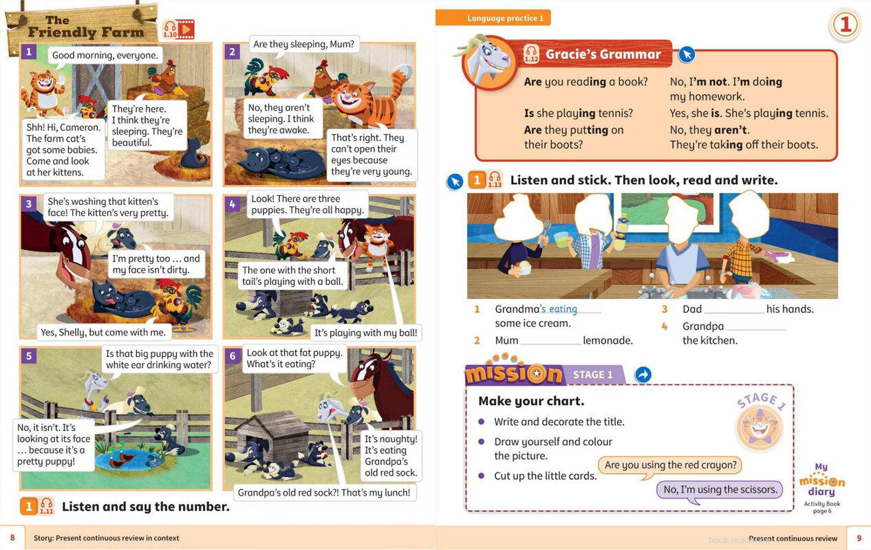 01 A day on the farm绘本故事第3页