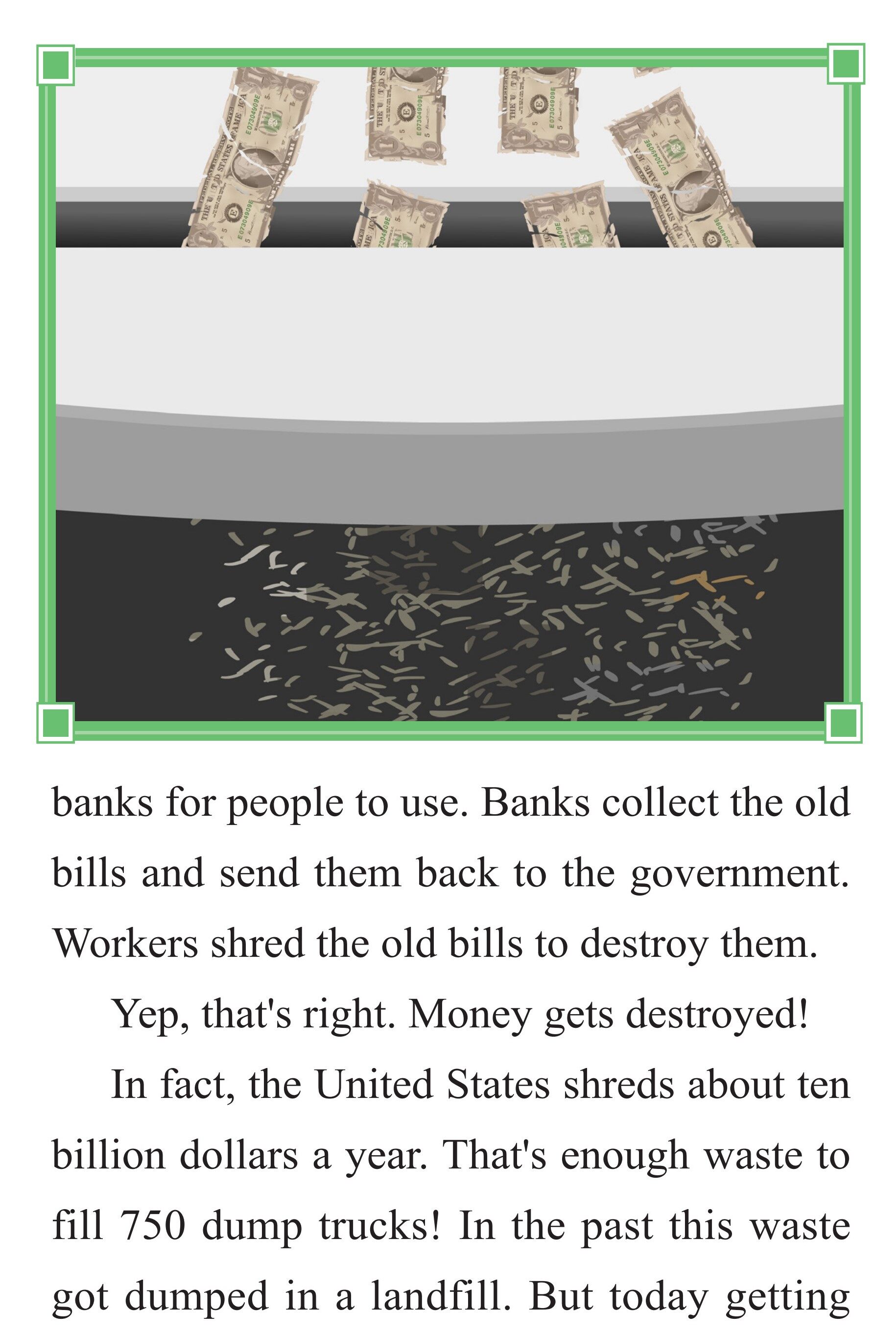 The Hard Life of Dollar Bills绘本故事第5页