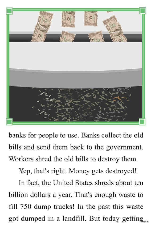 The Hard Life of Dollar Bills绘本故事第5页