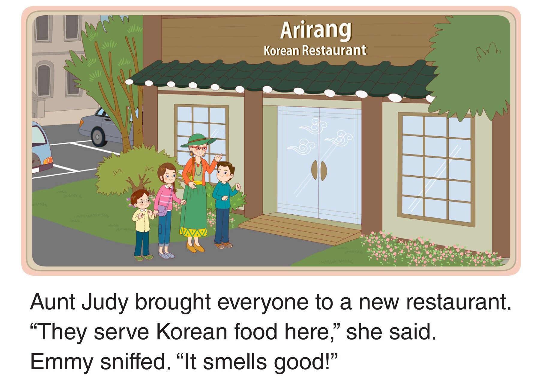 A Trip to Korea绘本故事第4页