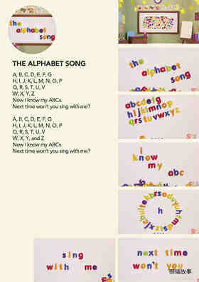 The Alphabet Song绘本故事第2页