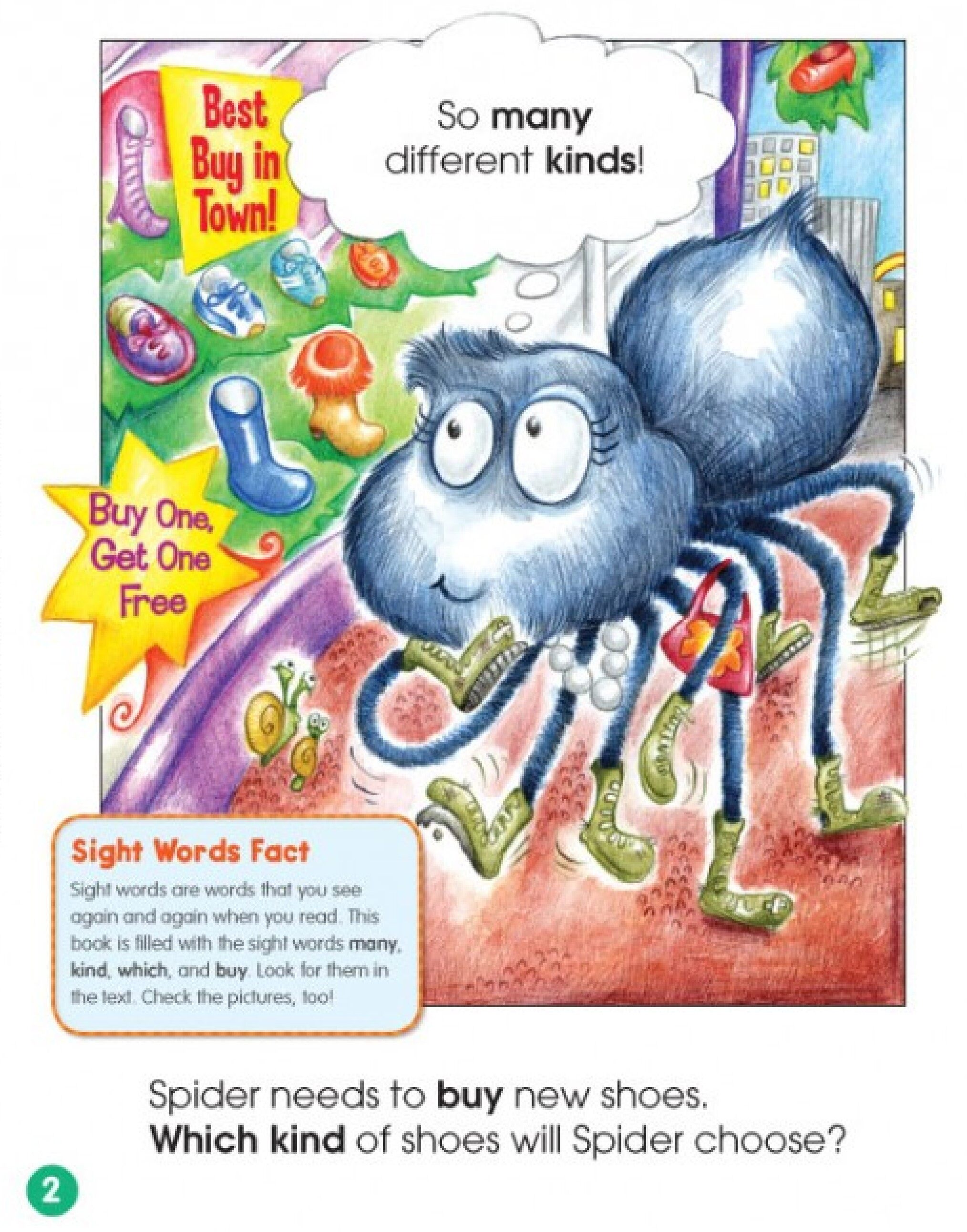 So Many Kinds of Shoes!绘本故事第2页