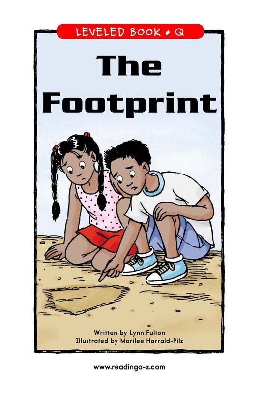 The Footprint绘本故事第2页