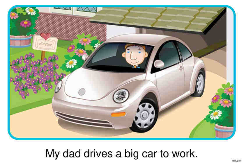 Just Like Dad绘本故事第4页