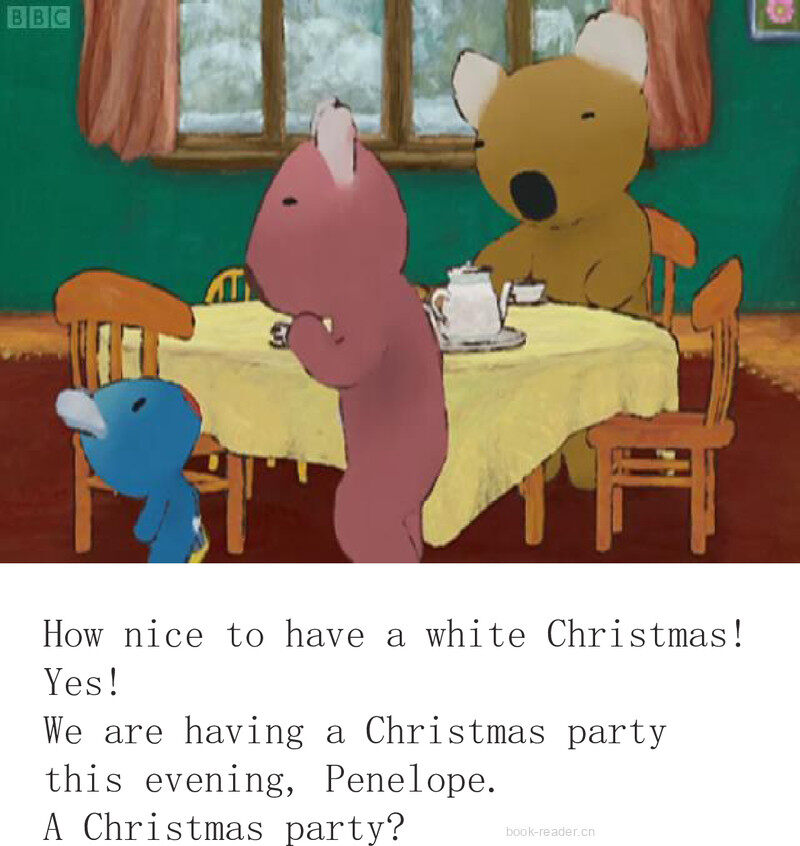 Merry Christmas Penelope绘本故事第5页