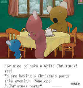 Merry Christmas Penelope绘本故事第5页