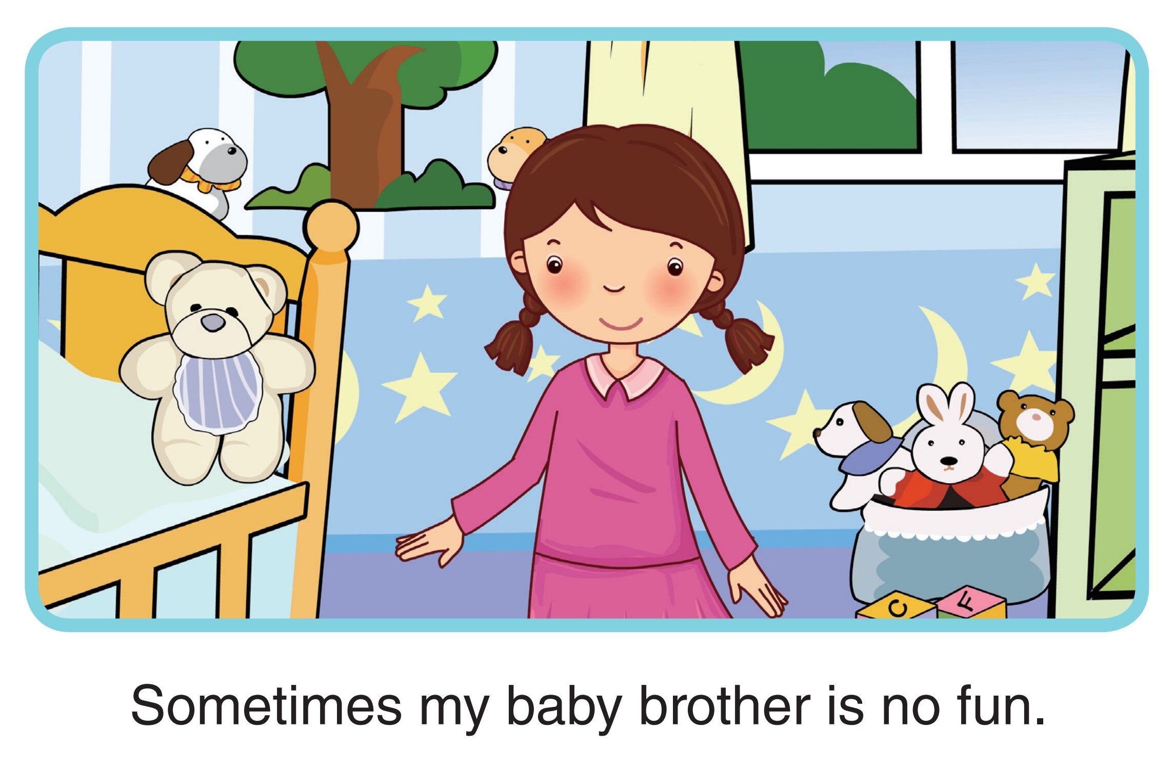 My Baby Brother绘本故事第4页