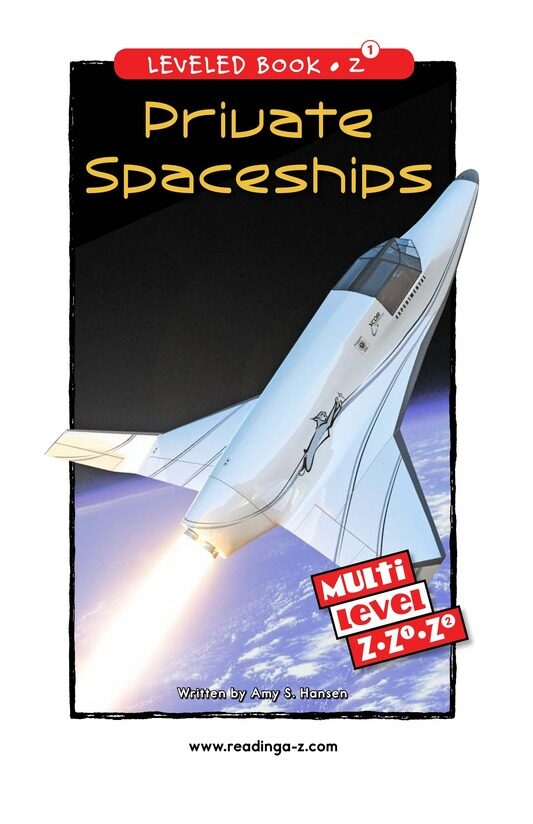 Private Spaceships绘本故事第2页