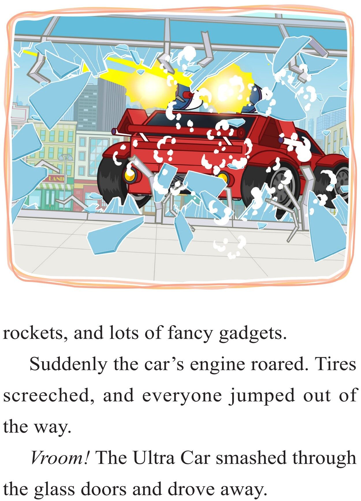 Car Show Trouble绘本故事第5页