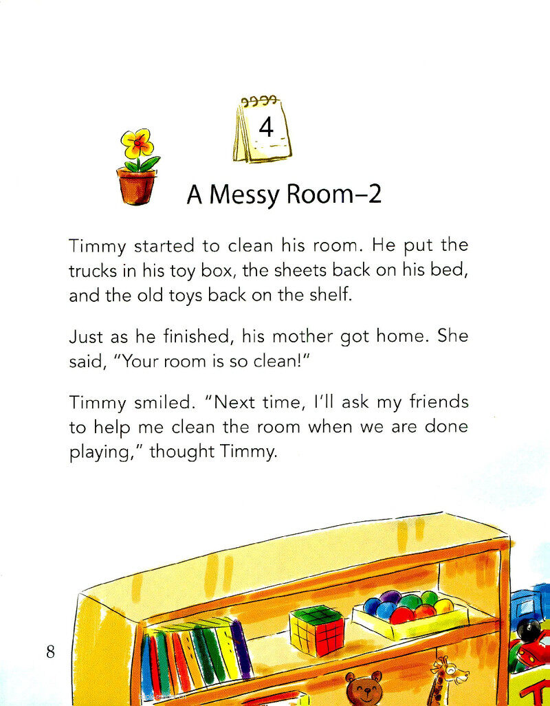  A Messy Room-2绘本故事第2页