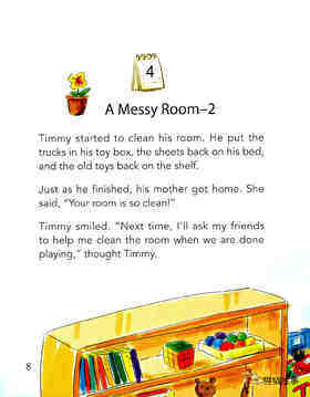  A Messy Room-2绘本故事第2页