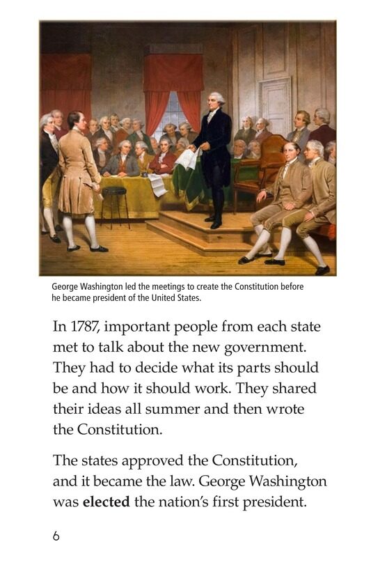 The U.S. Constitution绘本故事第5页