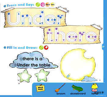 6 Under the Table绘本故事第3页