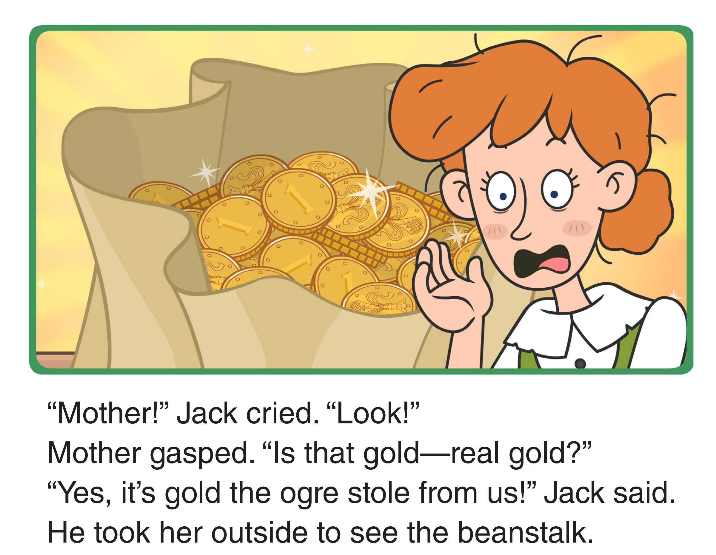Up the Beanstalk Again绘本故事第5页