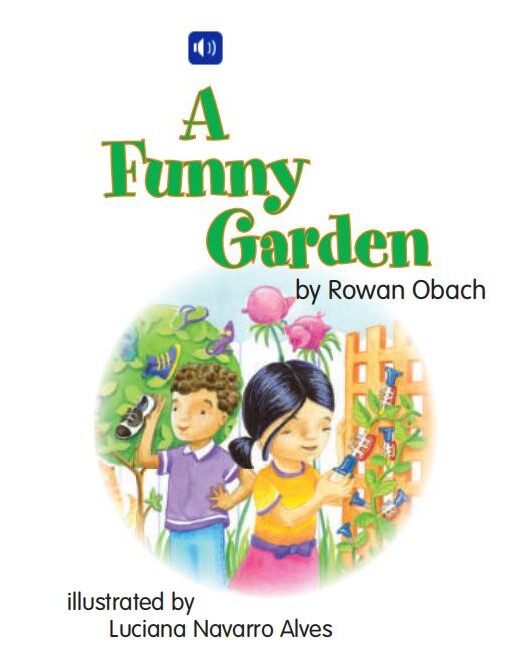 A Funny Garden绘本故事第2页