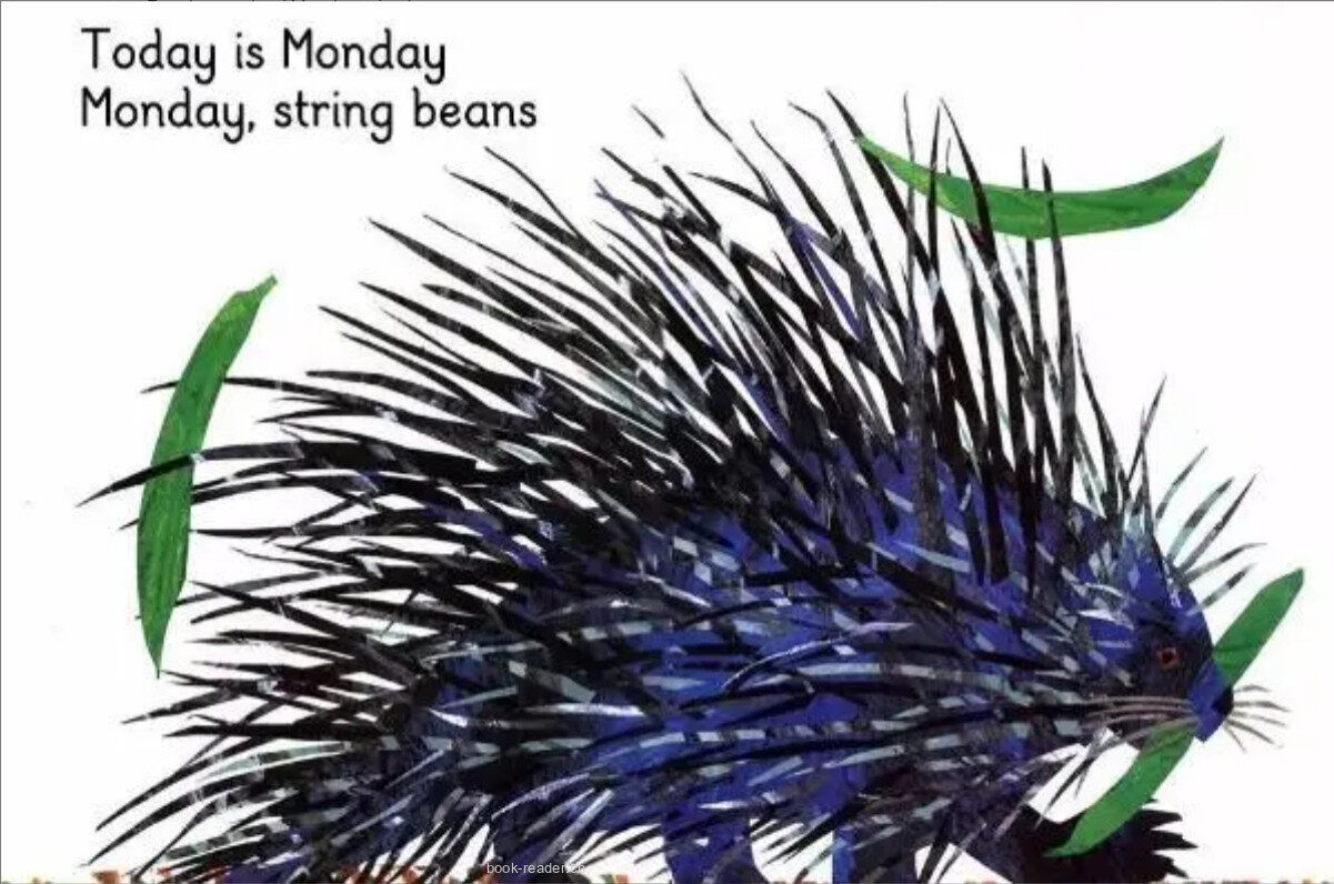 Today is Monday绘本故事第3页