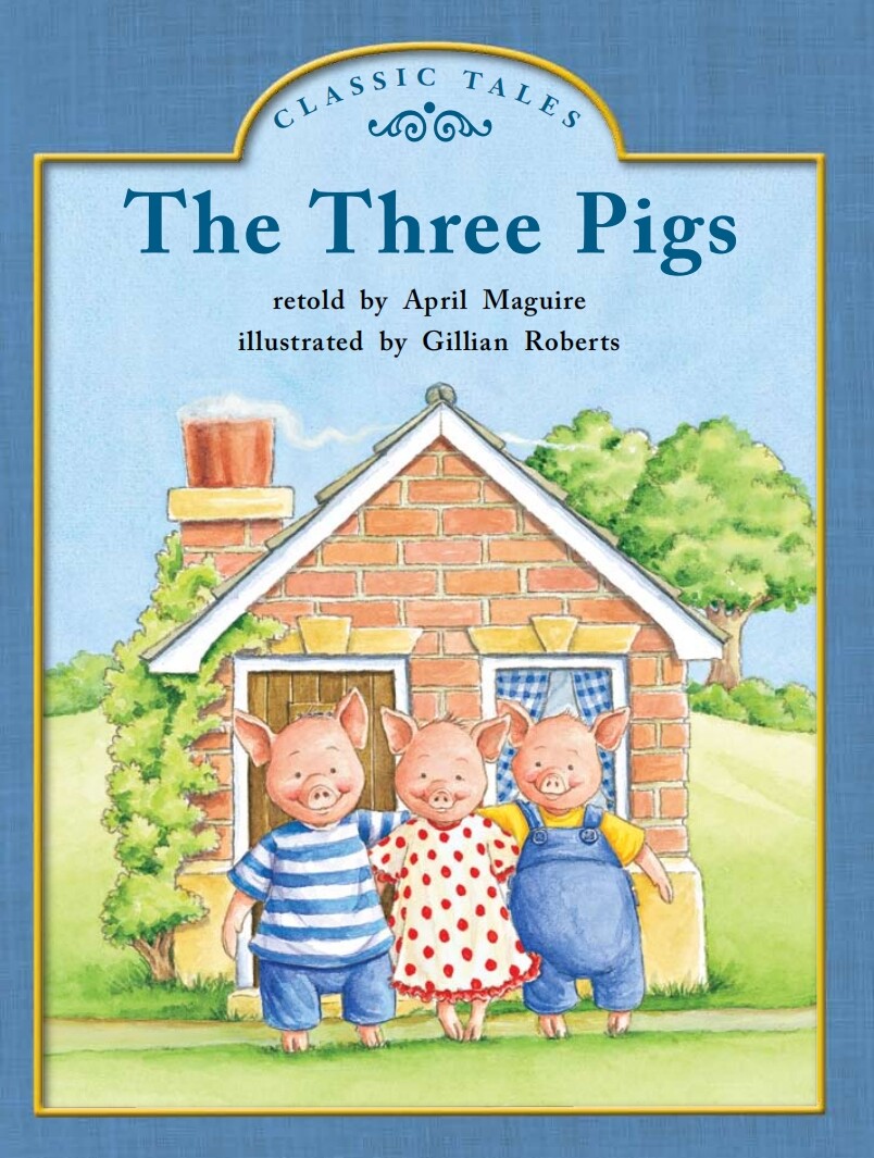 The Three Pigs绘本故事第2页