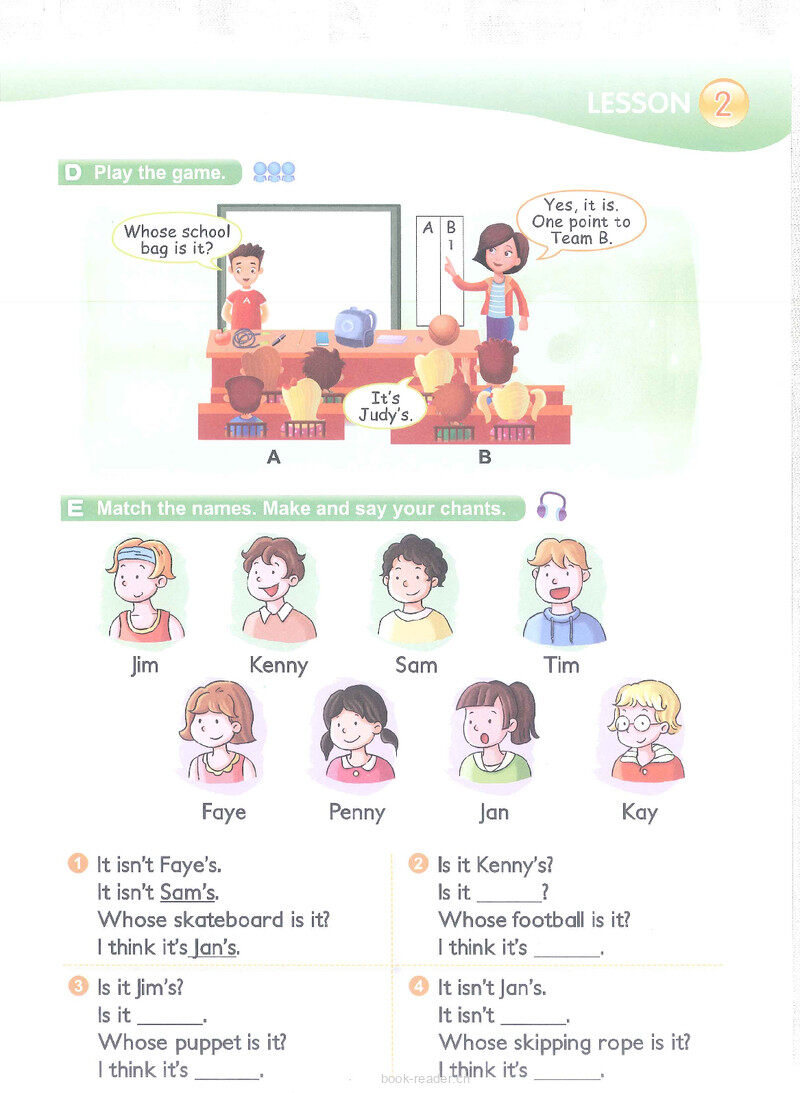 5 That's Ted's puppet绘本故事第5页