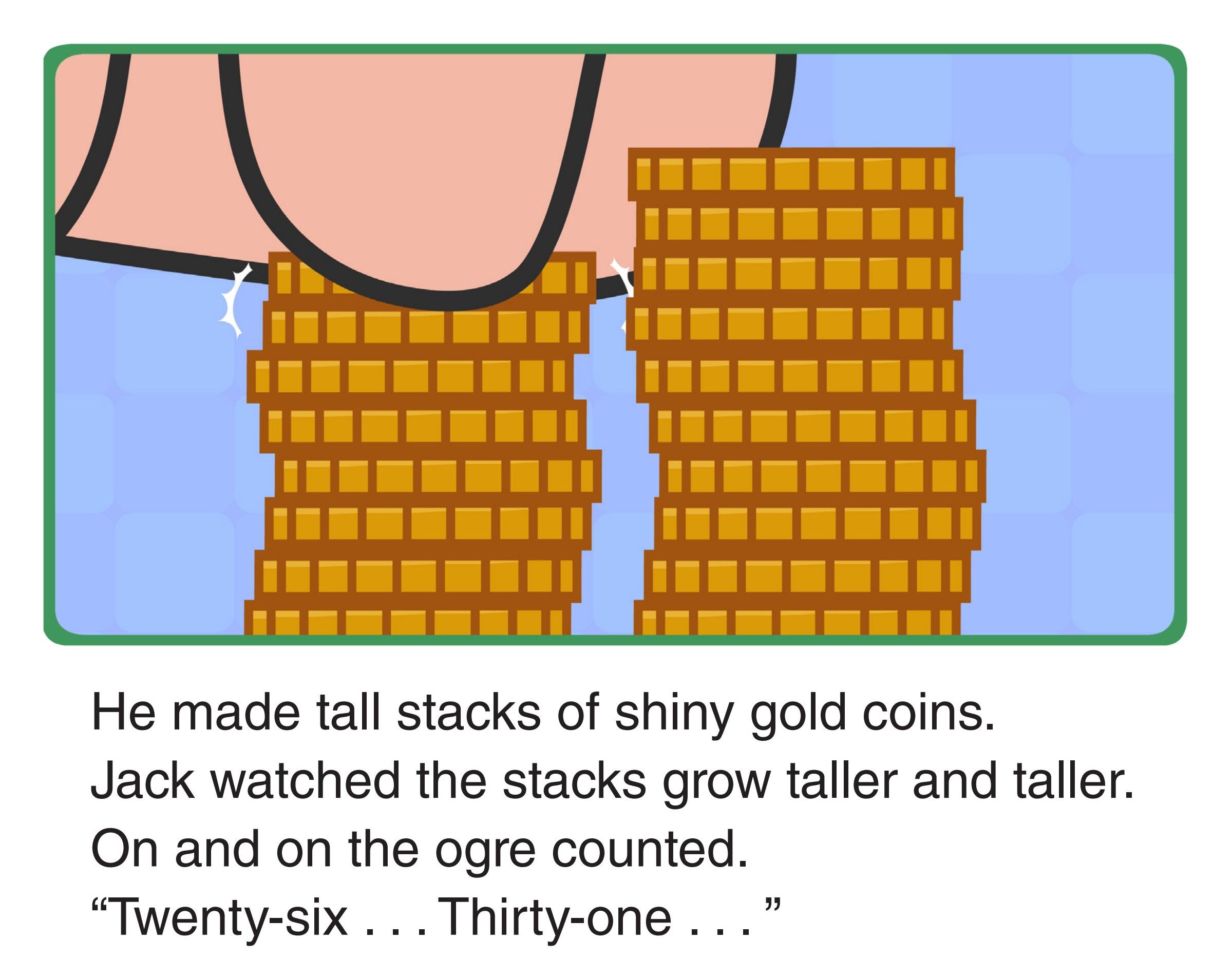 Shiny Gold Coins绘本故事第4页