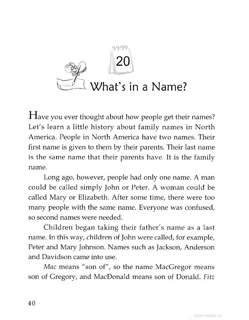 What's in a Name?绘本故事第2页