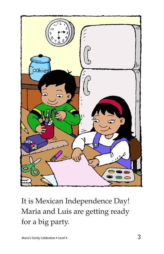 Maria's Family Celebration绘本故事第3页