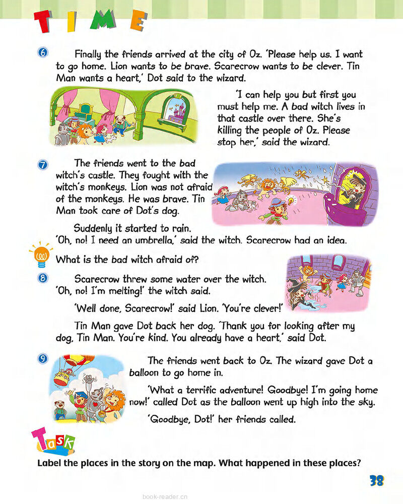 Story time The Wizard of Oz绘本故事第4页