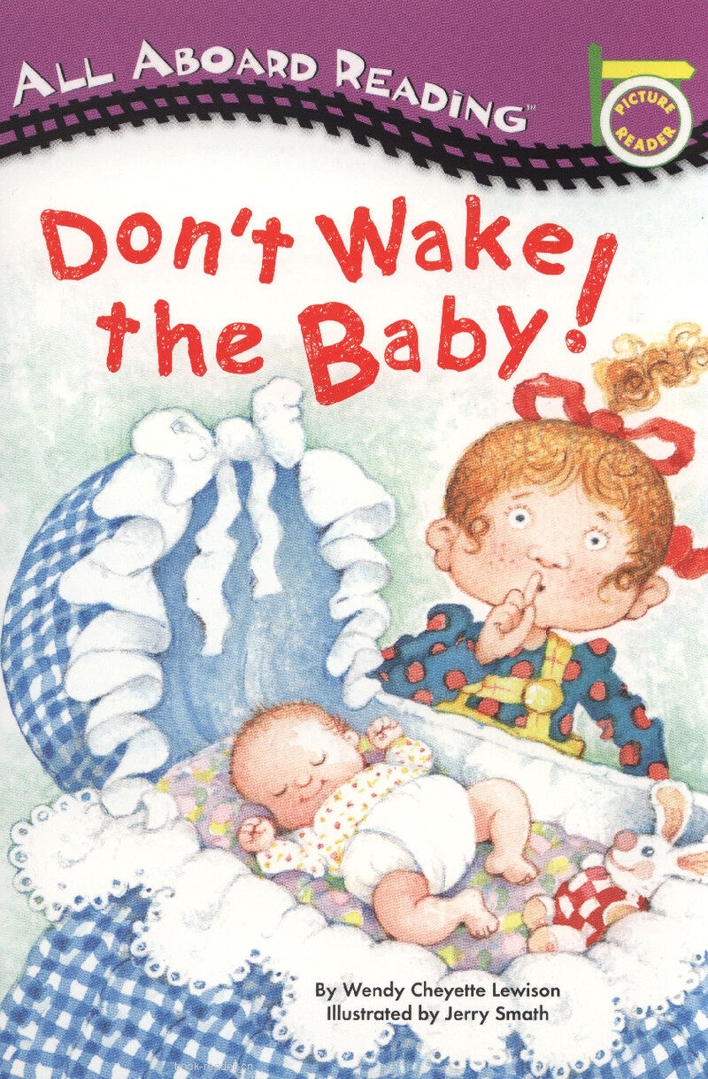 Don't wake the baby!绘本故事第2页