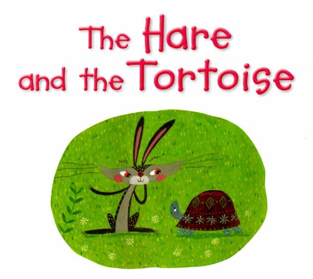 The Hare and the Tortoise绘本故事第2页