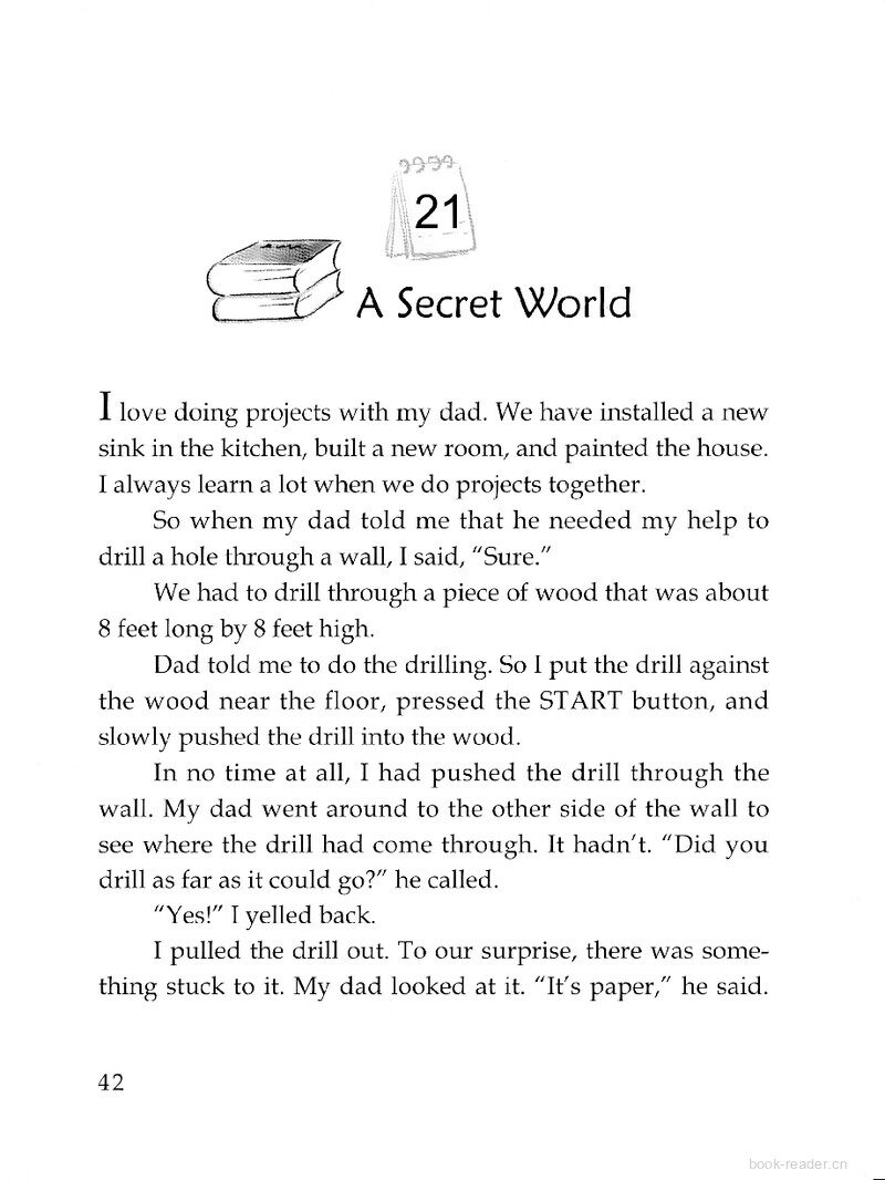 A Secret World绘本故事第2页